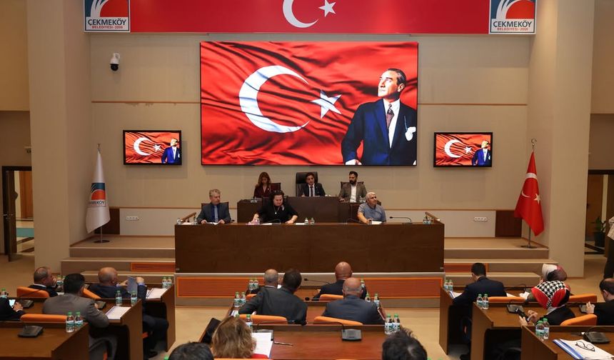 Çekmeköy Belediye Meclisi Aralık Ayı Kararlarını Aldı