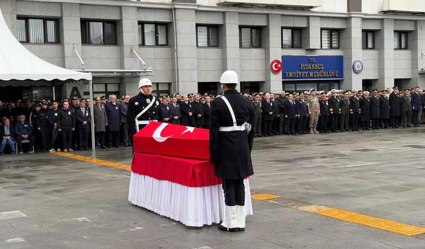 Kahraman Şehit Özel Harekât Polisi Emre Albayrak İçin İstanbul’da Tören Düzenlendi