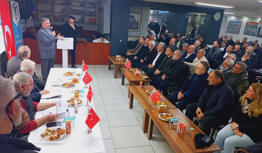 Çekmeköy Erzurumlular Derneği’nde birlik ve beraberlik kongresi..