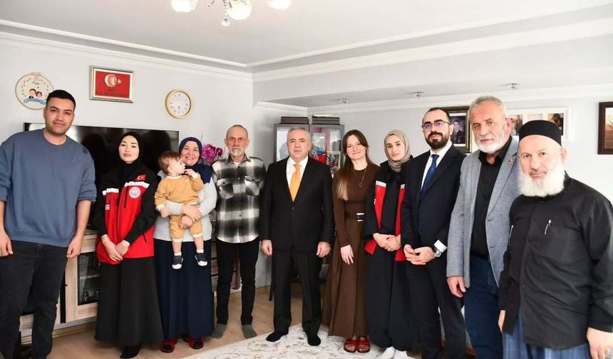 Resul Çelik Şehit Astsubay Fatih Mehmethan'nın Sene-i Devriyesini Unutmadı