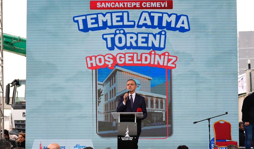 Sancaktepe Cemevi'nin Temel Atma Töreni Gerçekleşti