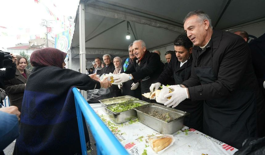 Ümraniye'de Karadeniz Rüzgarı