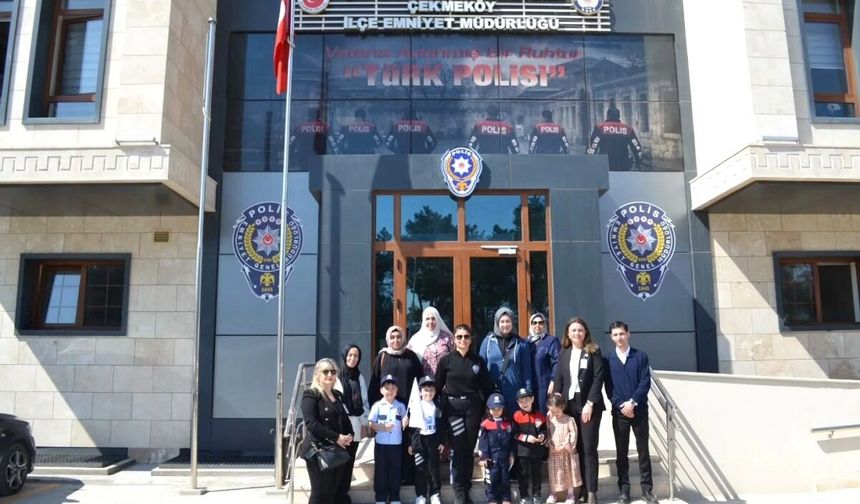 LÖSEV Çocukları Çekmeköy'de Polislerle Buluşuyor