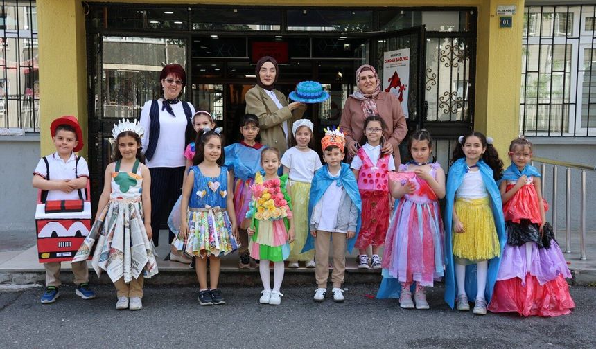 Ümraniye Belediyesi'nden Atık Malzemelerle Geri Dönüşüm Çalışmaları