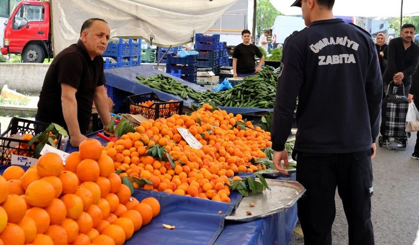 ÜMRANİYE SEMT PAZARLARINDA DENETİMLER SÜRÜYOR