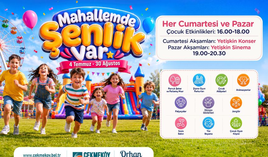 MAHALLEMDE ŞENLİK VAR BAŞLADI