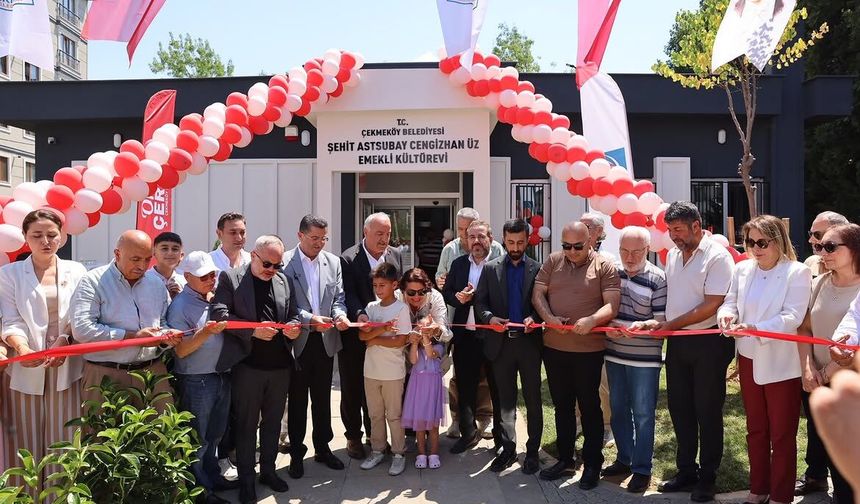 Çekmeköy’de Emeklilere Yeni Buluşma Noktası
