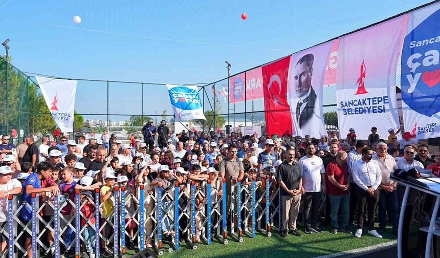 Sancaktepe’de yeşil alan seferberliği: Sarıgazi Korupark hizmete açıldı