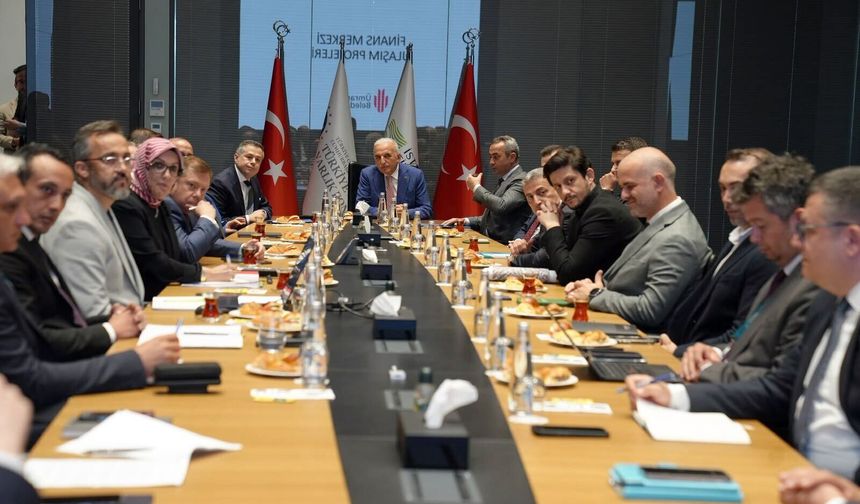 ÜMRANİYE BELEDİYESİ VE FİNANS DEVLERİNDEN DEV ULAŞIM ZİRVESİ..