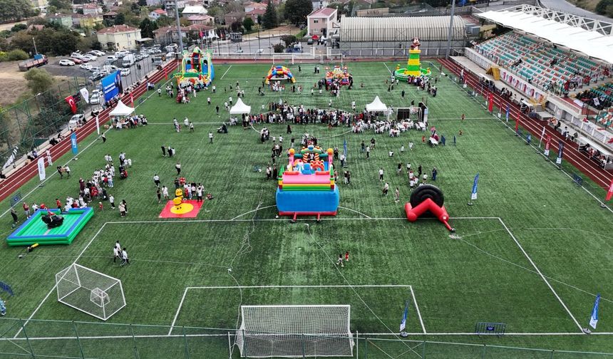 Çekmeköy’de Çocukların Maraton Heyecanı